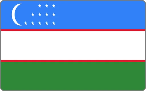 Флаг Узбекистана