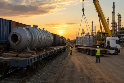 доставка оборудования для Sinopec
